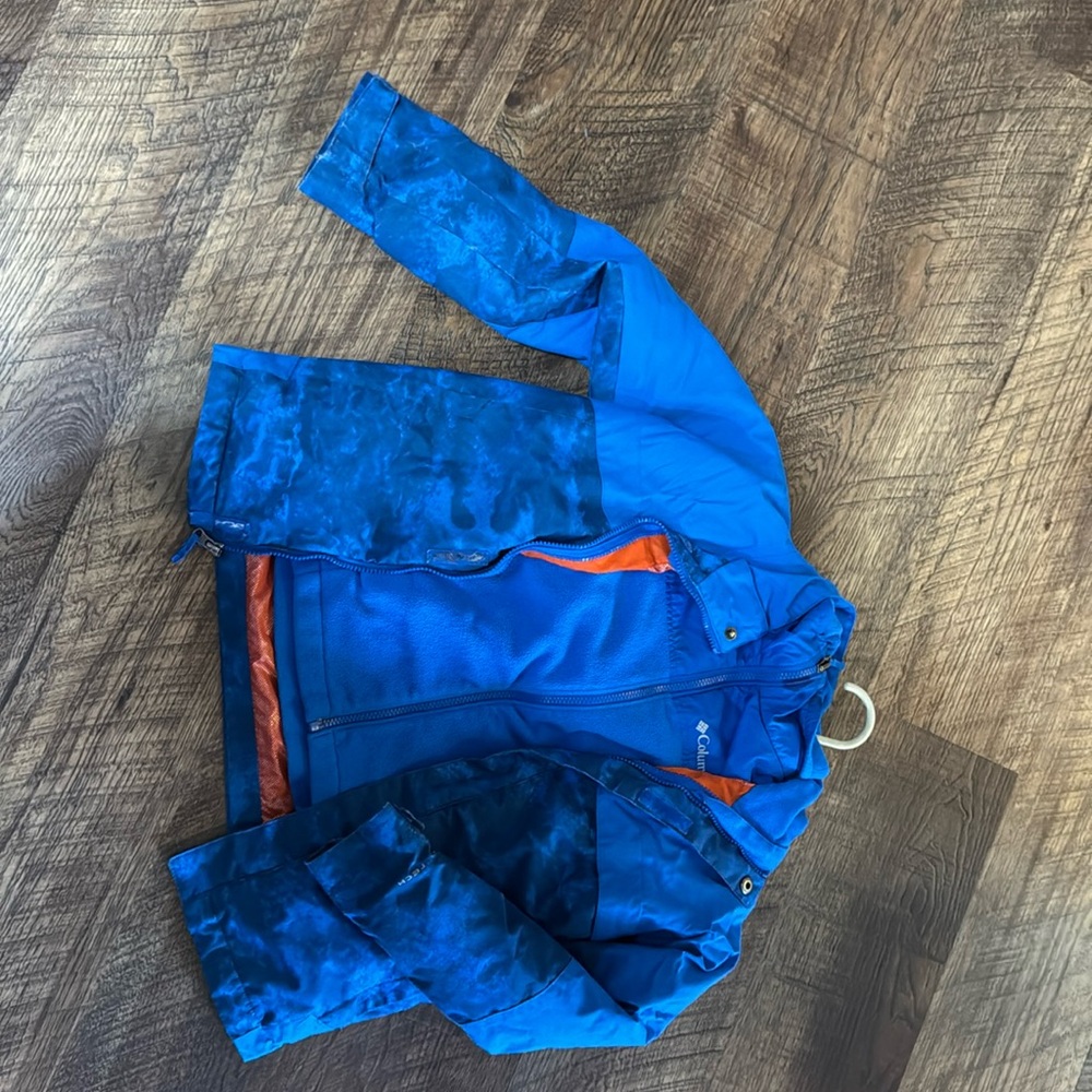 Columbia Boys SZ8 2 layer coat